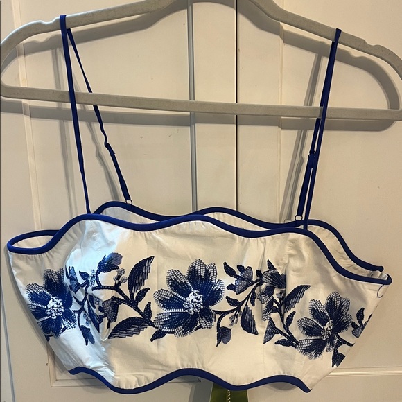 farm Rio summer fruit scarf top - NEW WITH TAGS - Picture 3 of 6